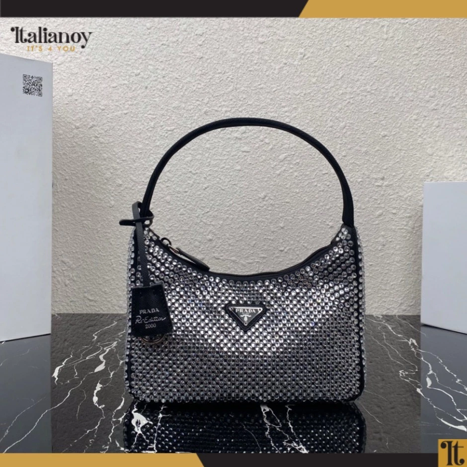 Prada Cleo shoulder bag embellished with sequins