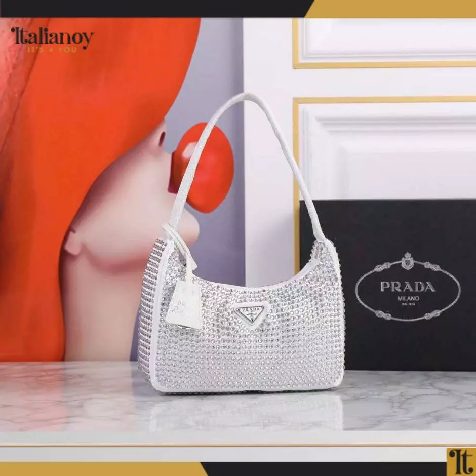 Prada Cleo shoulder bag embellished with sequins