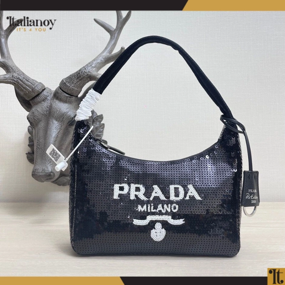Prada Cleo shoulder bag embellished with sequins