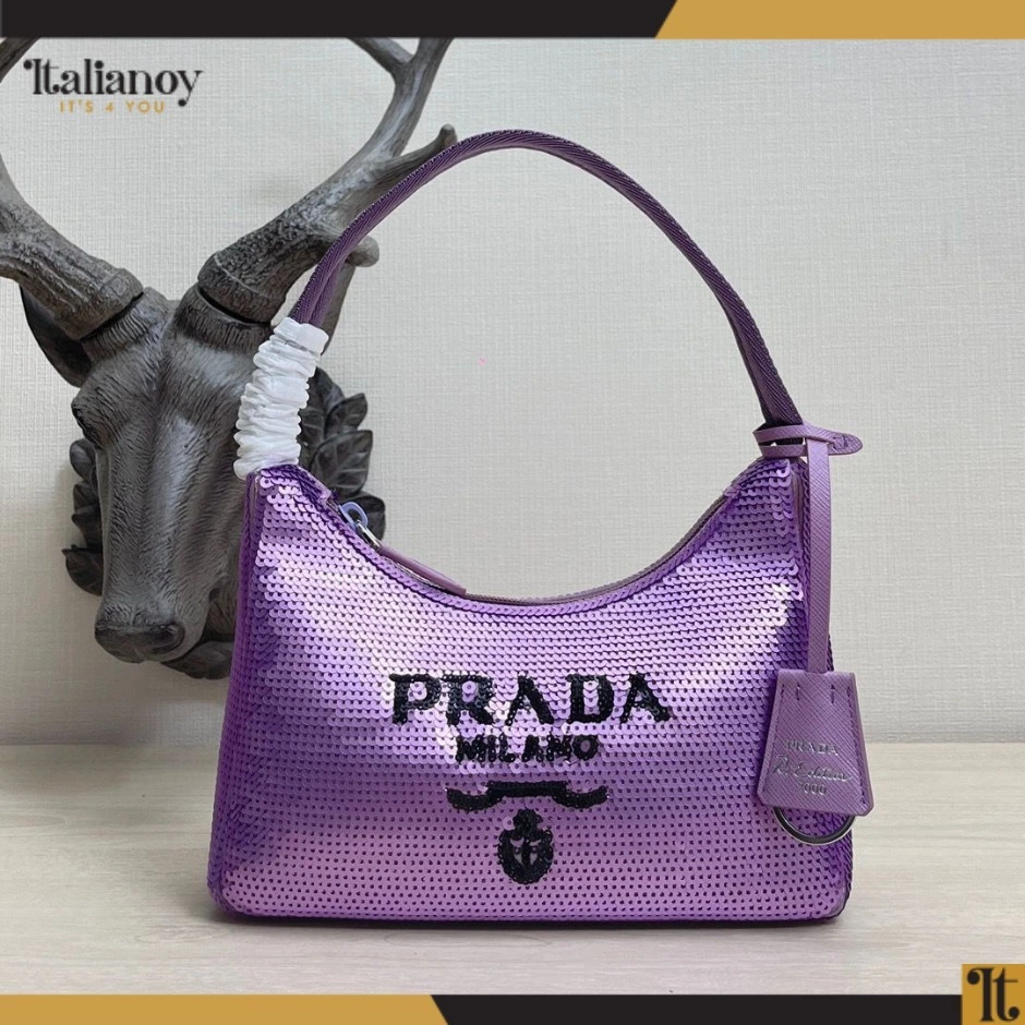 Prada Cleo shoulder bag embellished with sequins