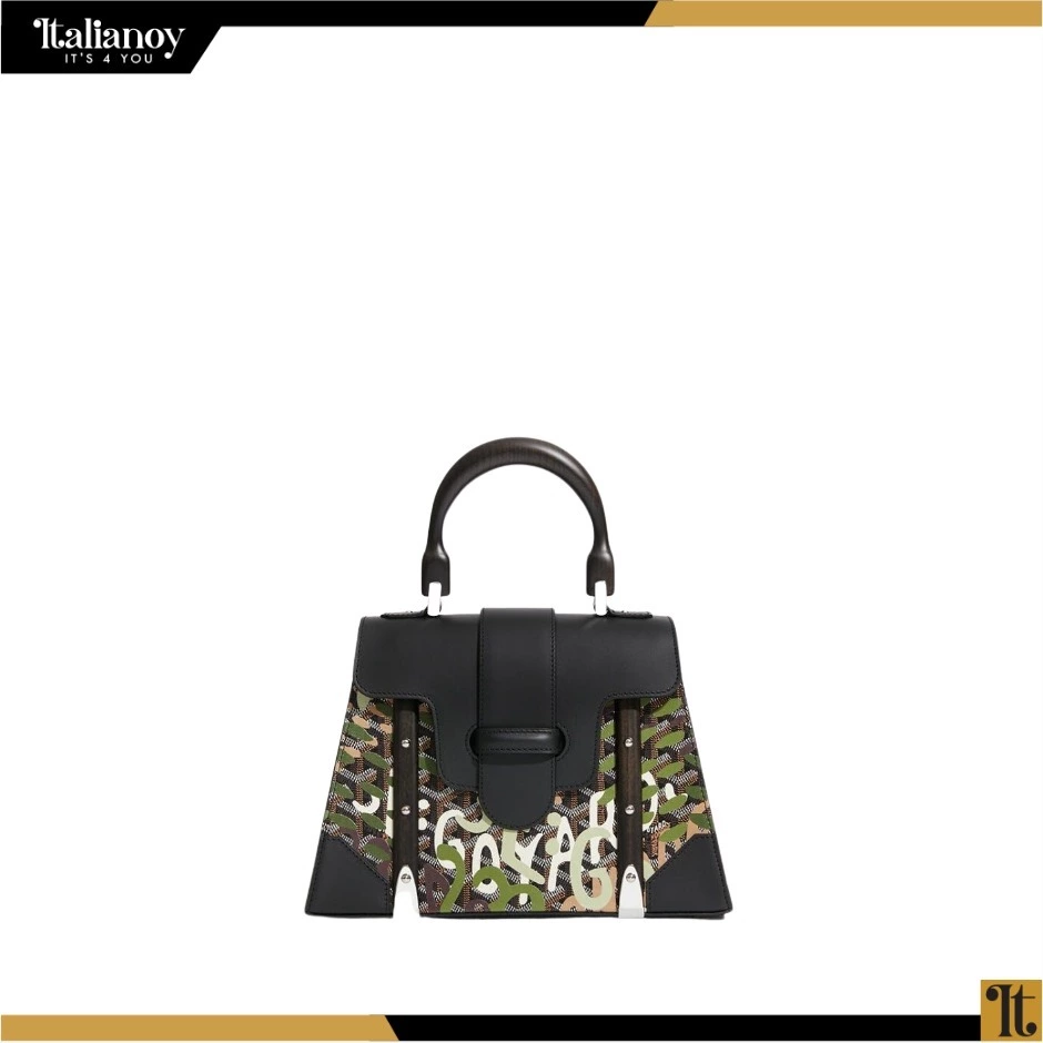 Goyard Saigon bag green