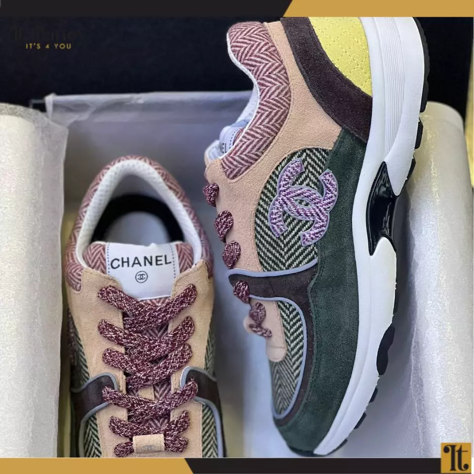 Chanel Sneaker Shose Green