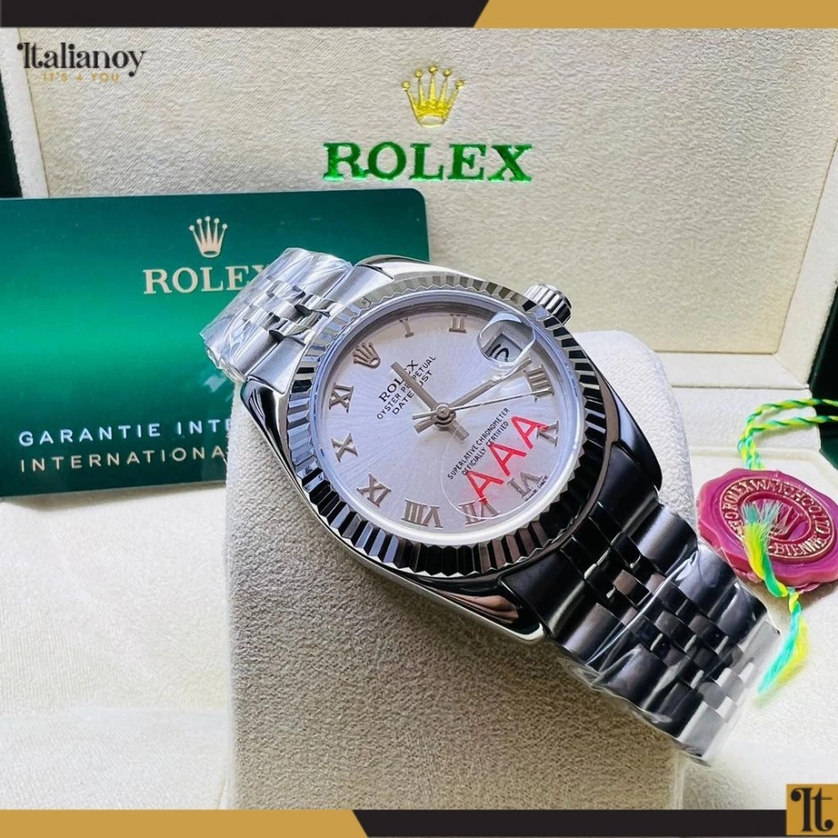 rolex datajast oystersteel-silver