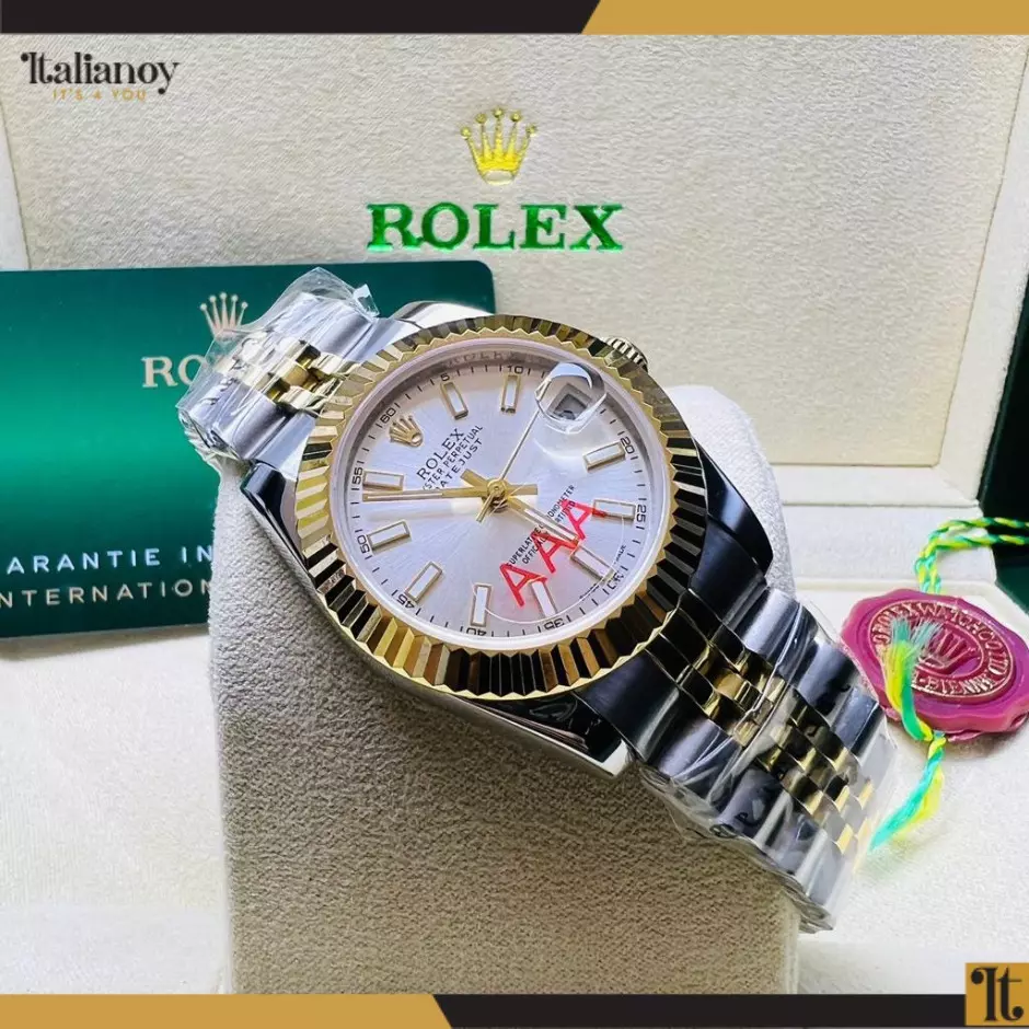 Rolex Datejust Oystersteel -GOLD& SILVER