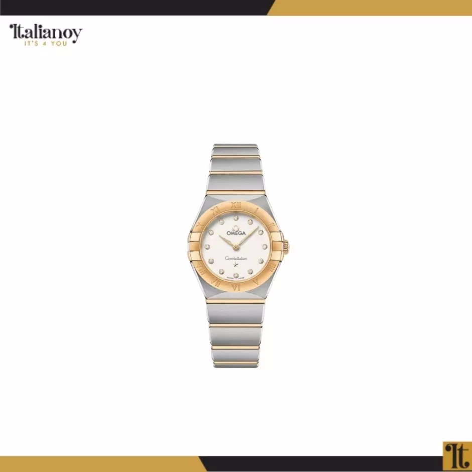 OMEGA CONSTELLATION QUARTZ-GOLD&SILVER