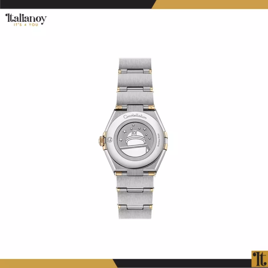 OMEGA CONSTELLATION QUARTZ-ROSE GOLD