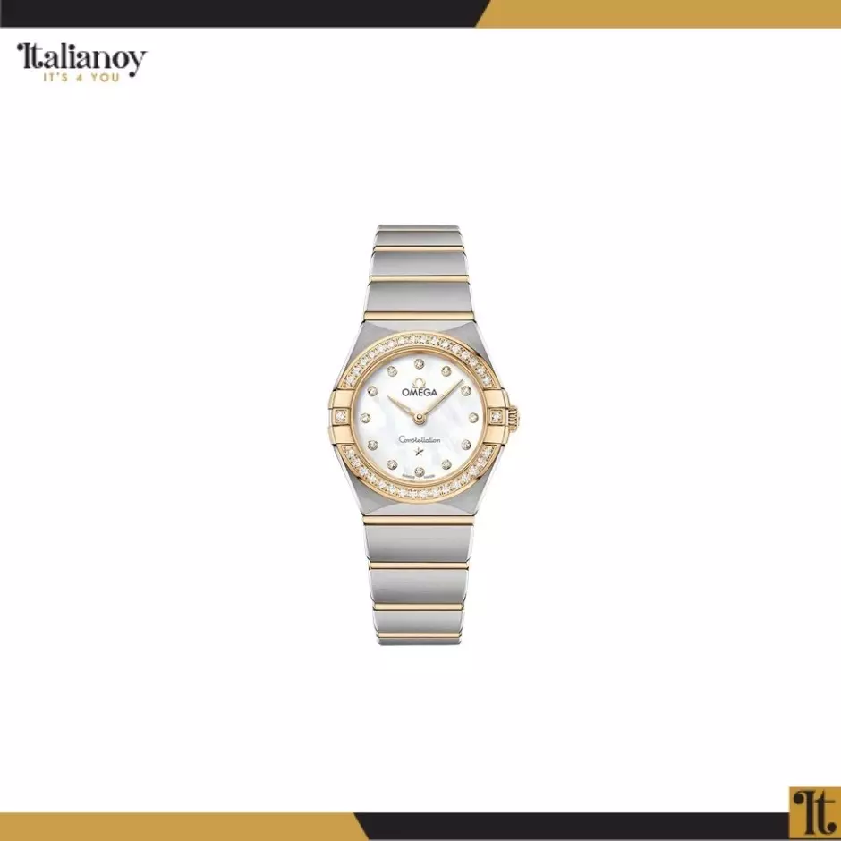 OMEGA CONSTELLATION QUARTZ-GOLD&SILVER