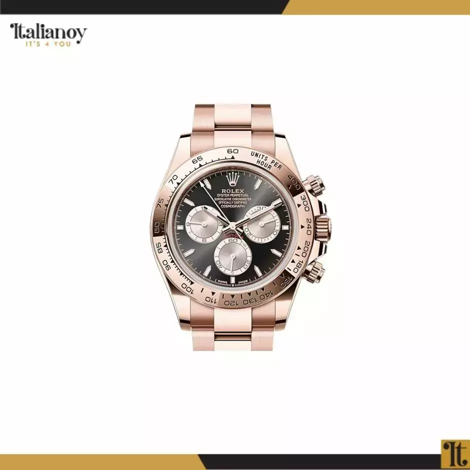 ROLEX COSMOGRAPH DAYTONA ROSE GOLD BLACK DIAL
