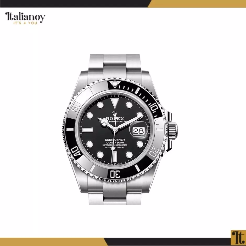 ROLEX SUBMARINER DATE BLACK DIAL OYSTERSTEEL