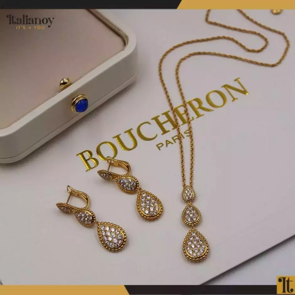 The Boucheron Serpent Bohème gold Set