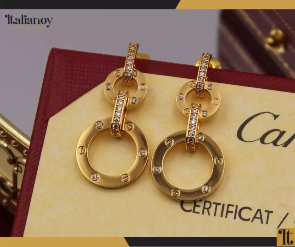 Cartier Love Earring Silver