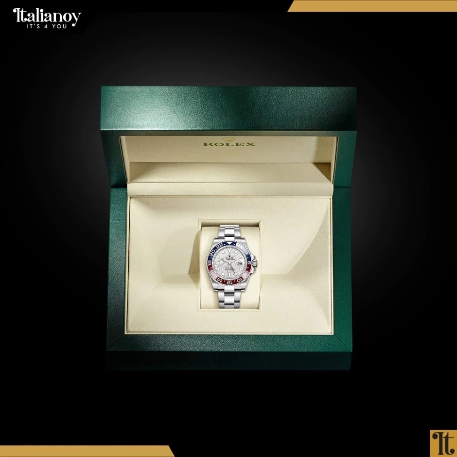 ROLEX GMT-MASTER II WHITE GOLD METEORITE DIAL