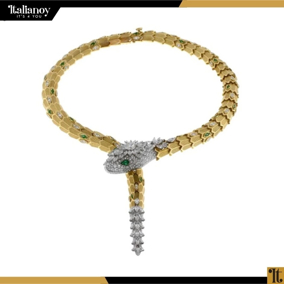 Bvlgari Full Set Serpenty Viper Gold