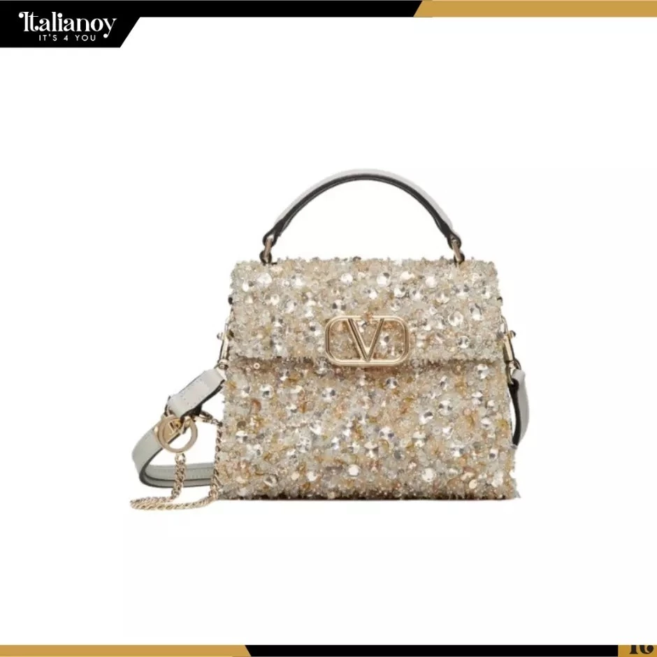 Valentino Garavani practical bag adorned with sequins