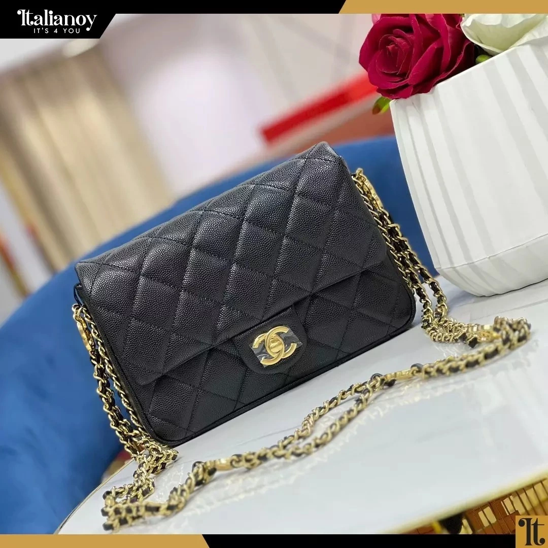 chanel top handle ba...