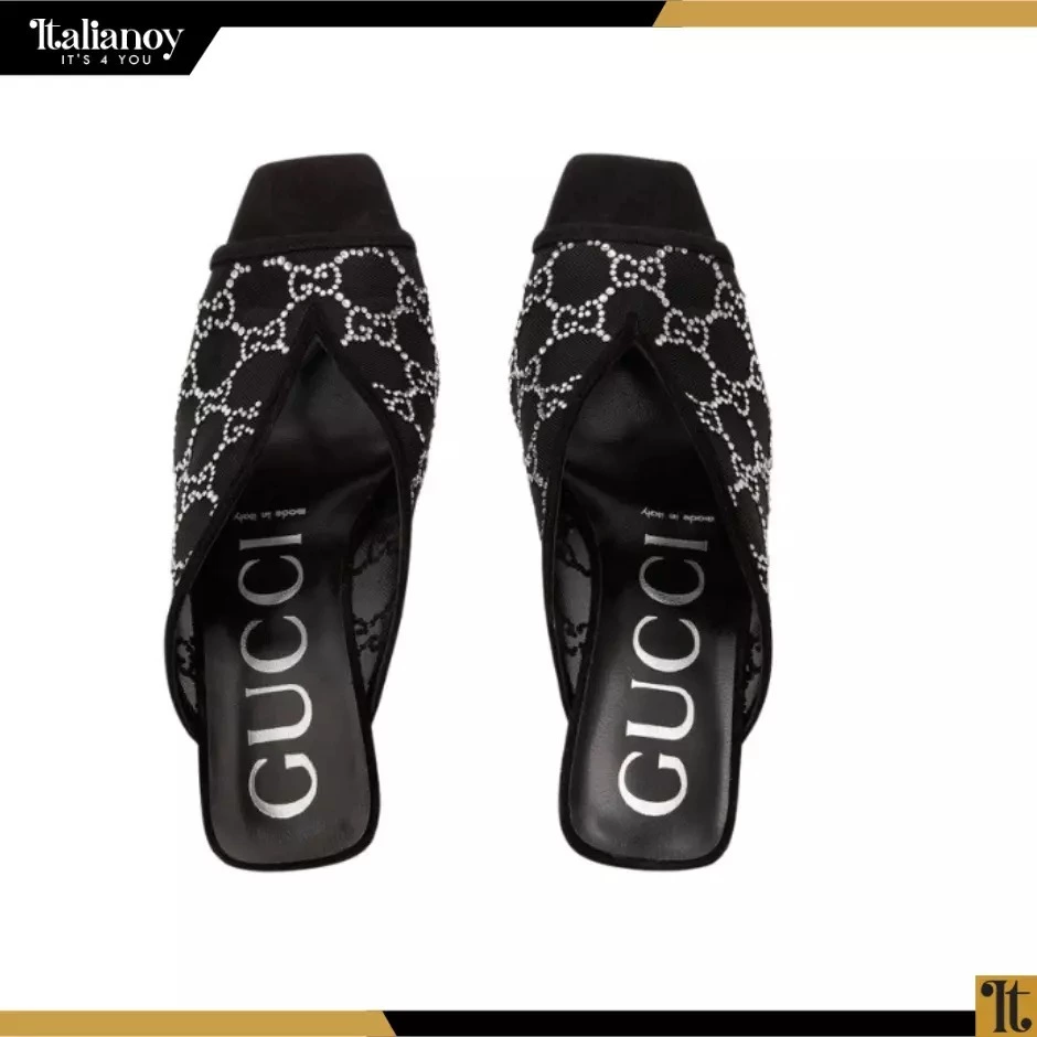 Gucci Women’s GG Sandal With Heel