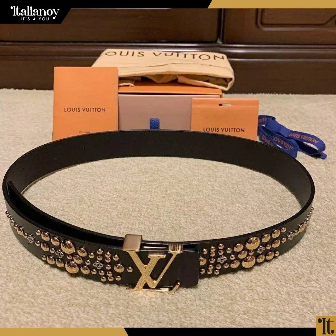 louis vuitton BELT Black