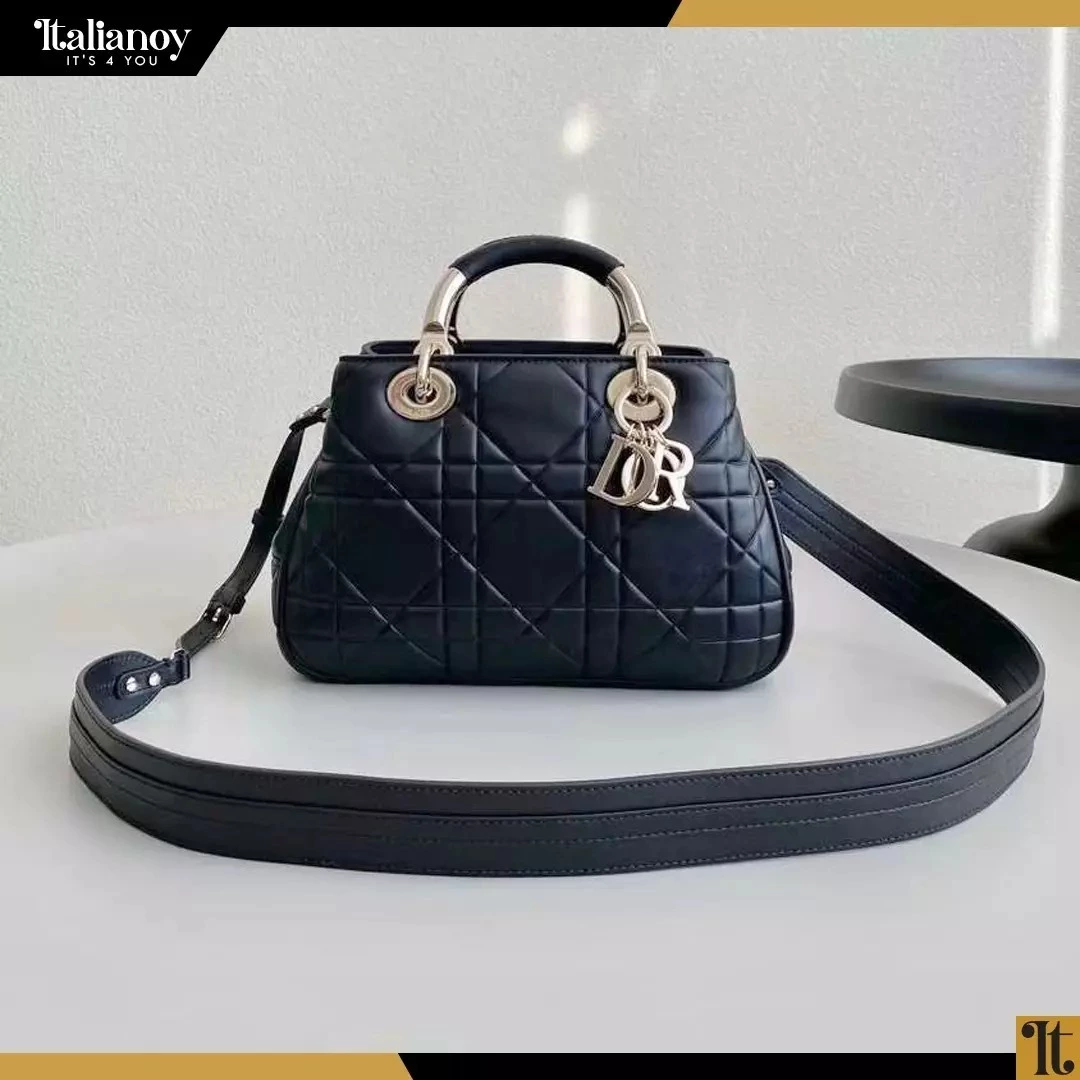 Medium Lady Dior Bag Shiny