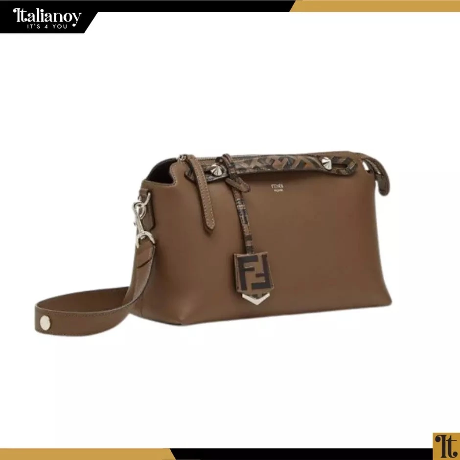 Fendi By The Way small Boston bag in leather.