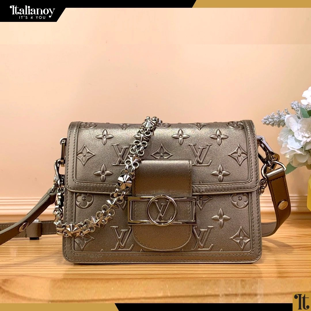 LOUIS VUITTON Monogram Canvas  Leather Victoire Bag