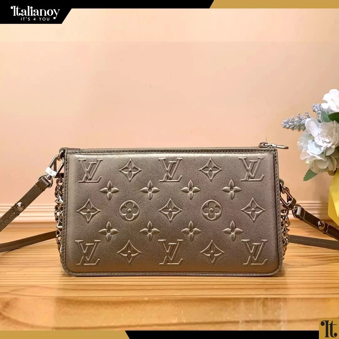 louis vuitton debossed monogram lexington pouch