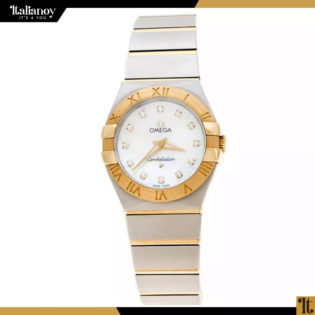 Omega watch for women-rose&silver