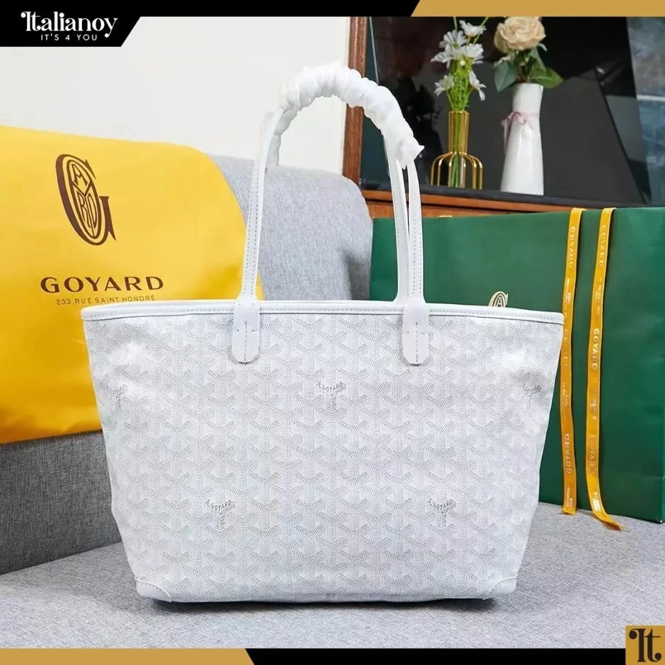 GOYARD SAINT LOUIS TOTE PM SKY BLUE (medium size )