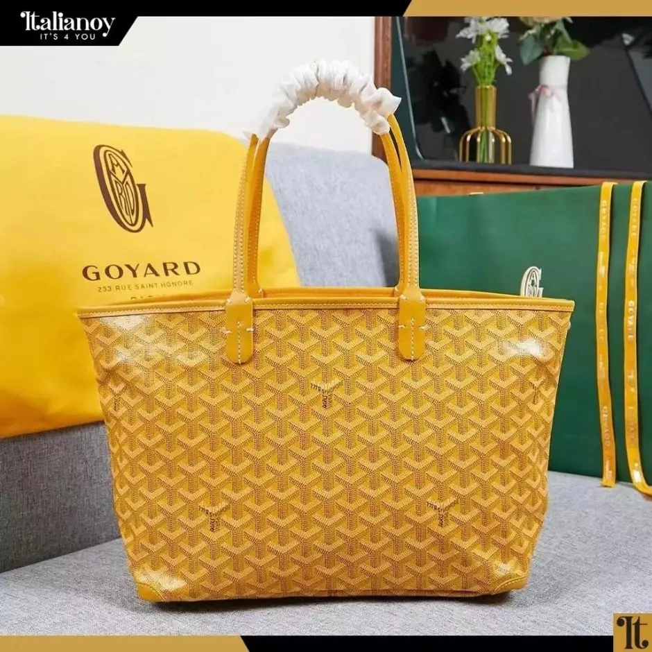 GOYARD SAINT LOUIS TOTE PM SKY yellow (medium size )