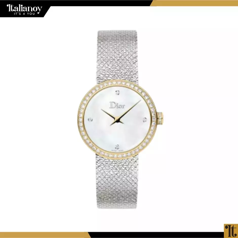 LA D DE DIOR SATINE SILVER-GOLD