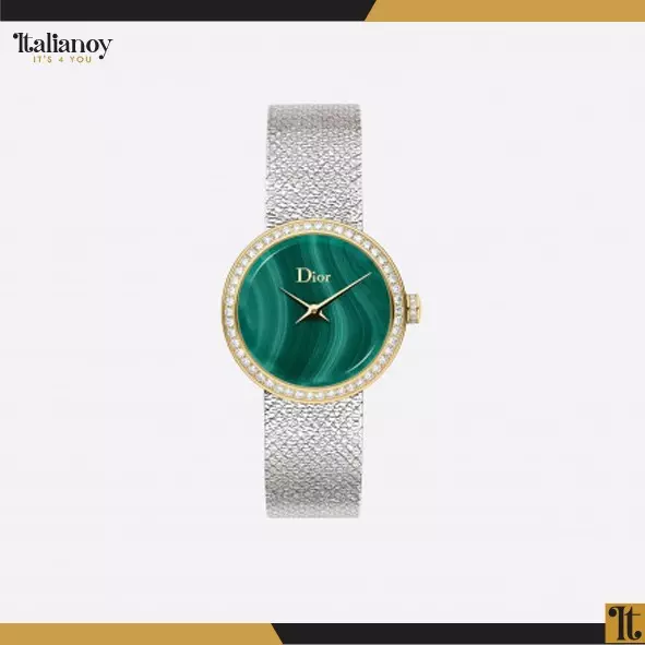 LA D DE DIOR SATINE SILVER-GREEN