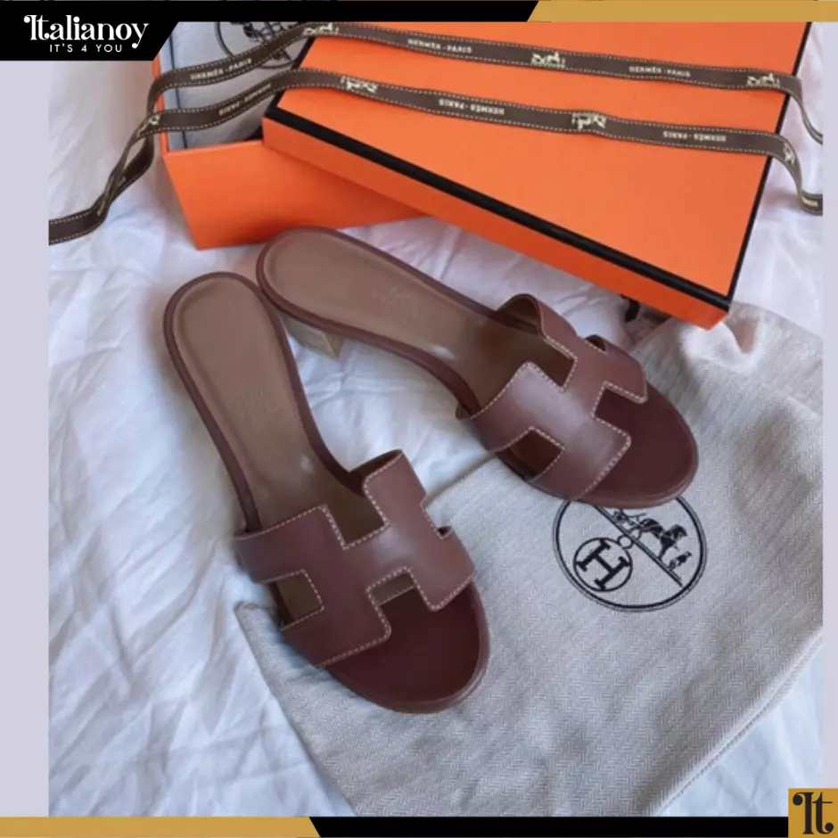 HERMES DARK BROWN Shoes