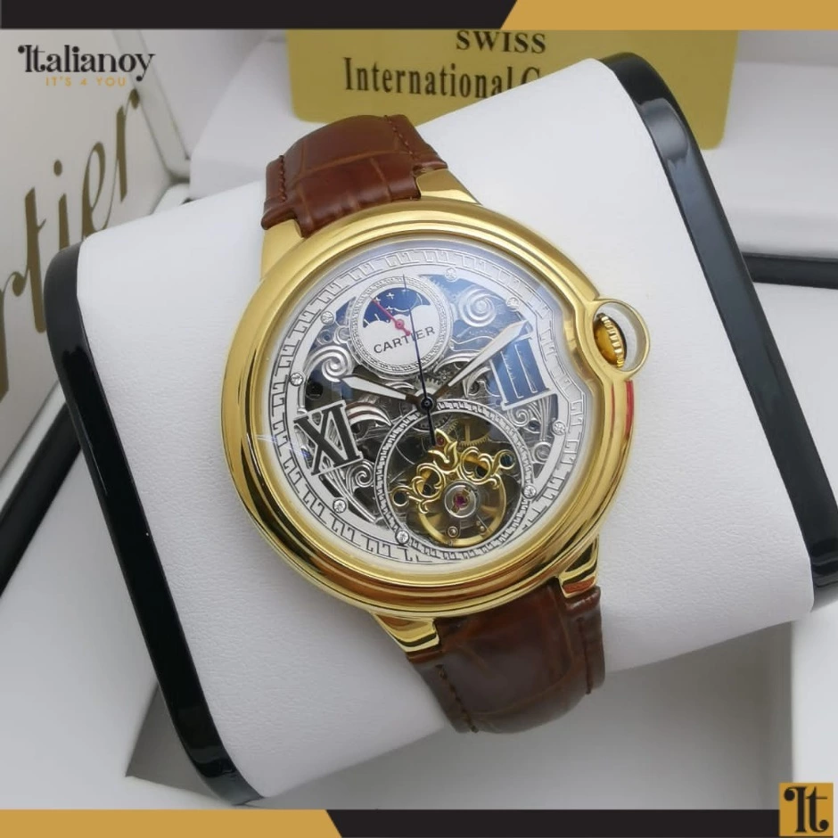 Ballon De Cartier Gold- Brown