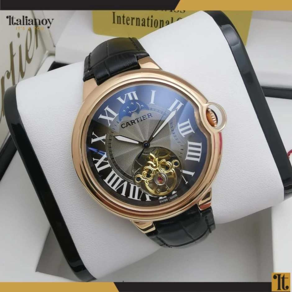 Ballon De Cartier Gold -Black / Gray