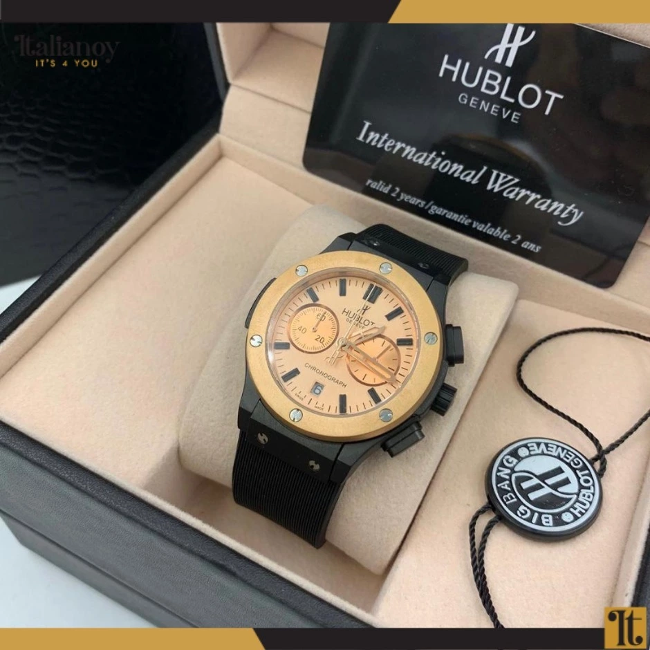 Hublot Geneve Black-gold