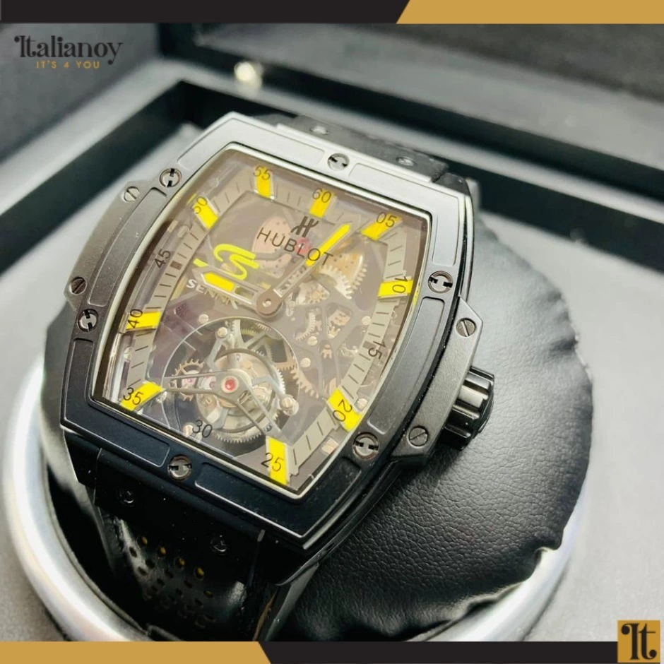 HUBLOT WATCH MEN BLACK