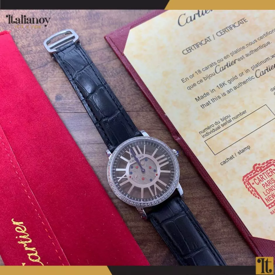 Rotonde De Cartier Watch Black