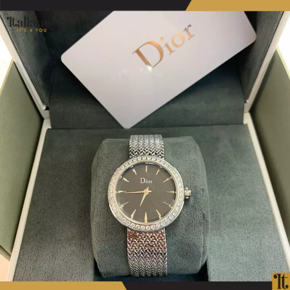 LA D DE DIOR SATINE black