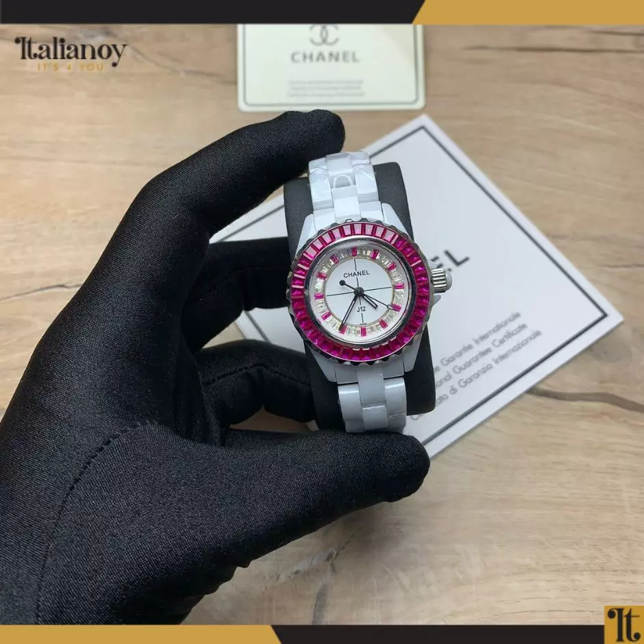 CHANEL WATCH PINK /WHITE