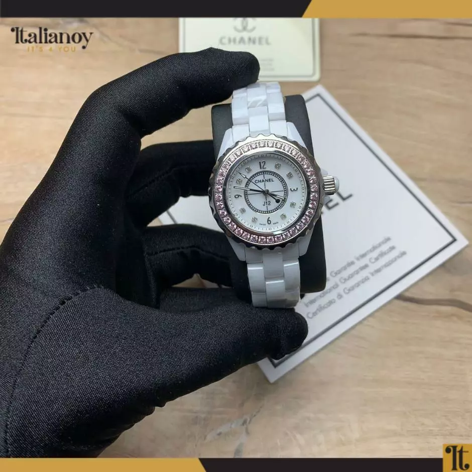 CHANEL WATCH WHITE - ROSR/WHITE