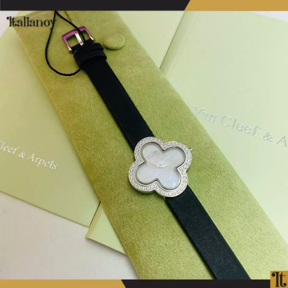 VAN CLEEF WATCH BLACK/ SILVER