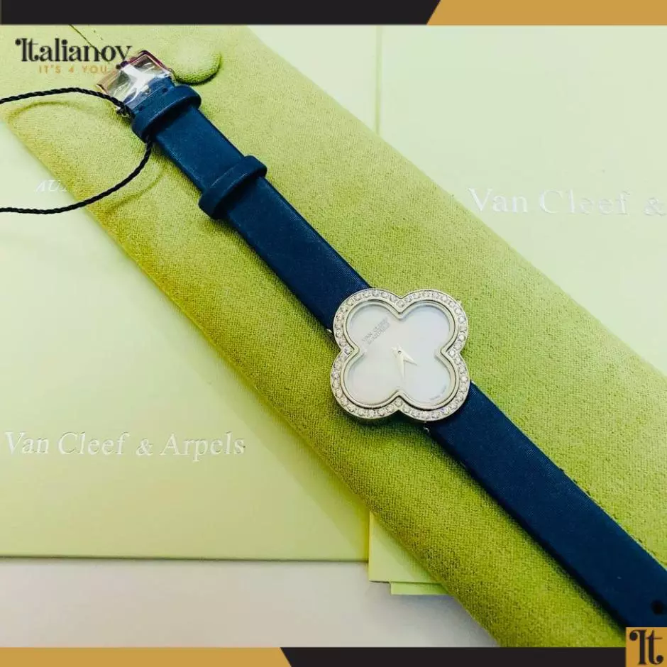 VAN CLEEF WATCH SILVER- BLUE