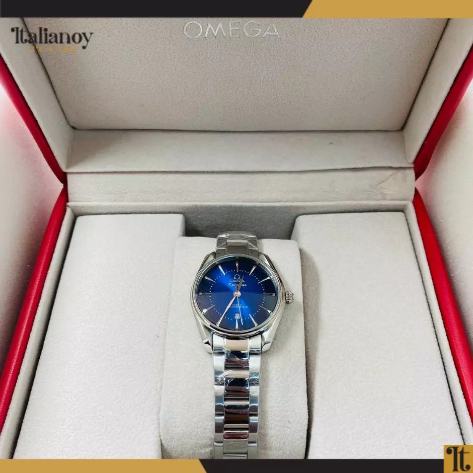 OMEGA Deville Prestige watch BLUE - SILVER