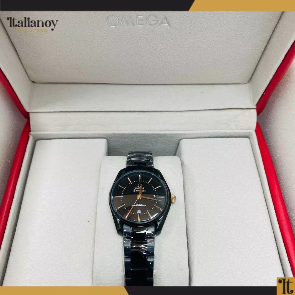 OMEGA Deville Prestige watch BLACK