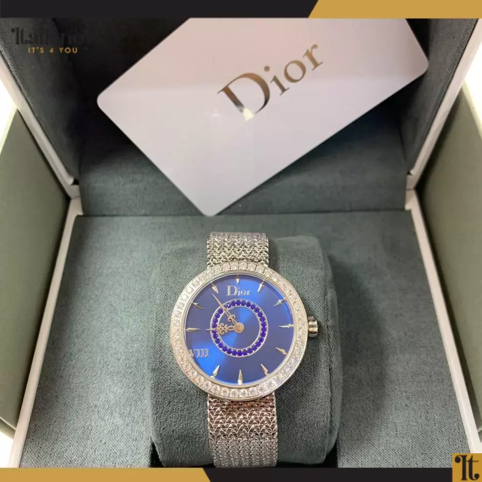 LA D DE DIOR SATINE SILVER-BLUE