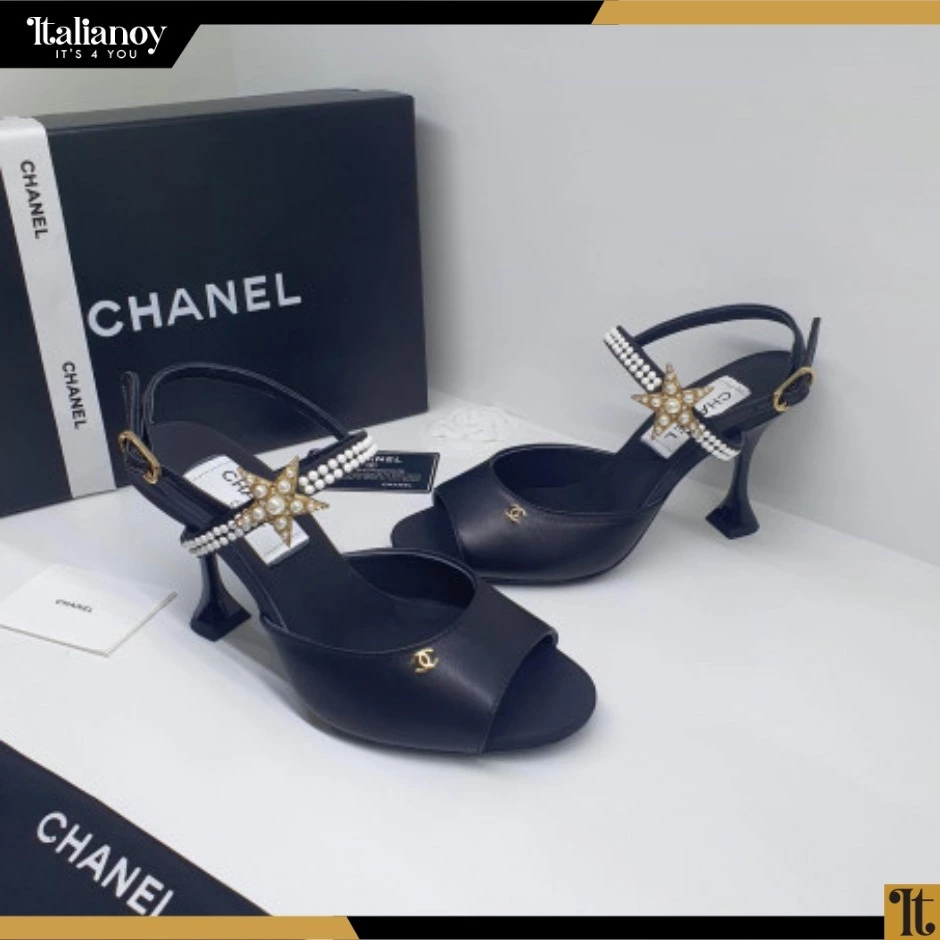 Chanel Sandals Black