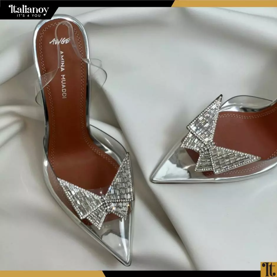 Amina Muaddi Begum Glass