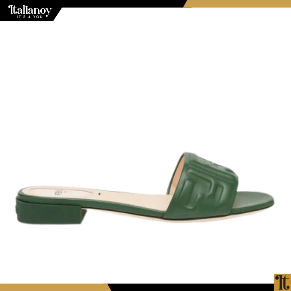 FENDI WOMENS SLIDES & MULES