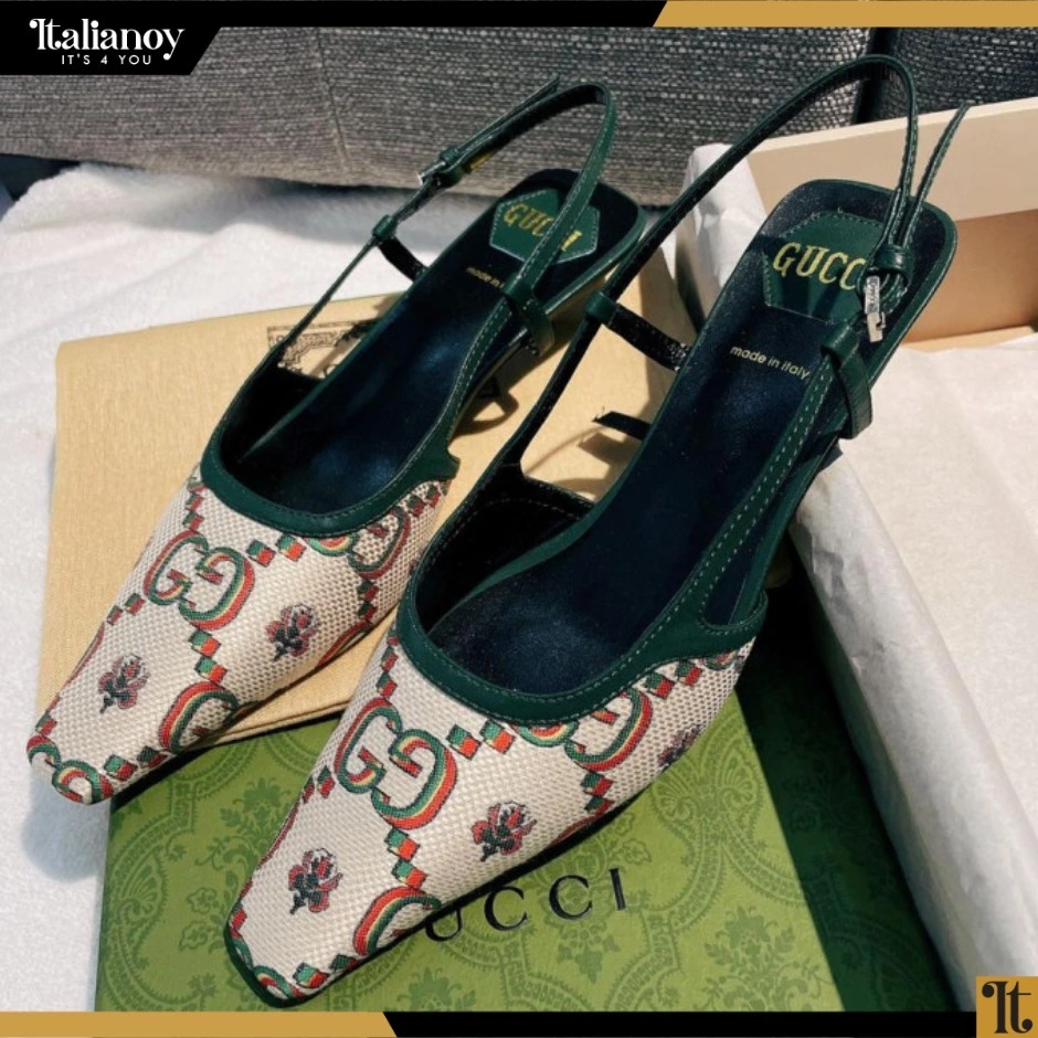 GG slingback pump Gucci