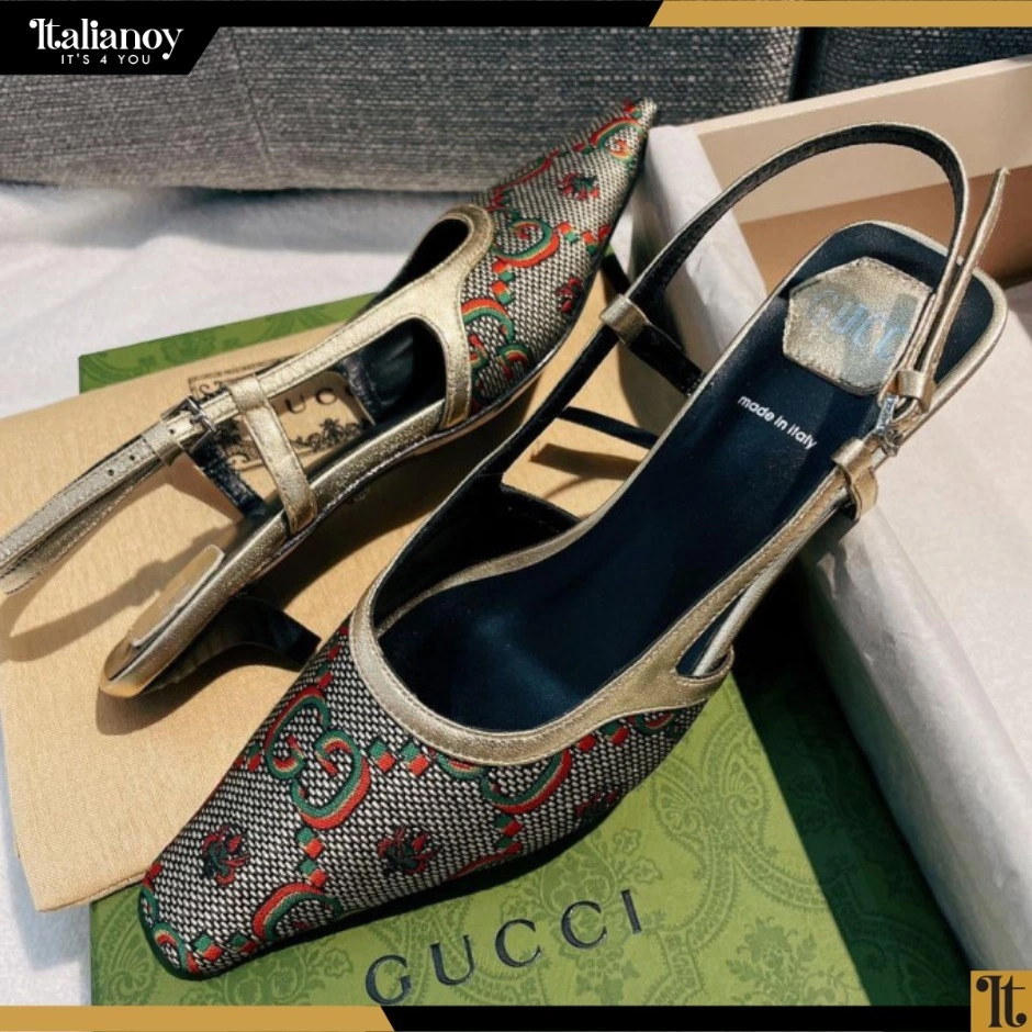 GG slingback pump Gucci