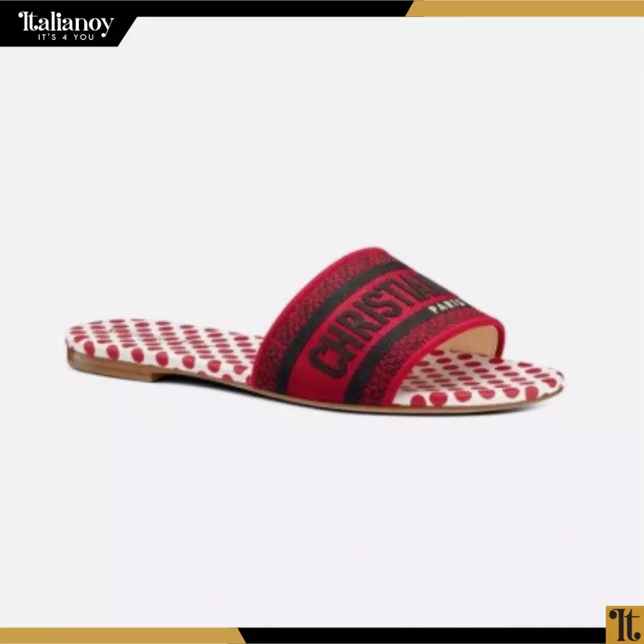 Dior Dway Red Dioramour Slide